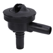 Vanne d'arrêt d'air PSU pour machine à traire les vaches, noire, 107x105mm