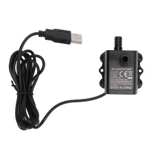 Pompa per fontane e laghetti USB DC 5V 4,8 W 300 L/h Sollevamento 300 cm Portata regolabile