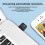 USB  6.0 Adapter Music Audio Receiver Transmitter for  Speaker Keyboard Mouse Headphone Printer 7