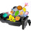 Universal Stroller Snack Tray Attachment with Dust Cover Sturdy Stroller Cup Snack Holder Clamp 5