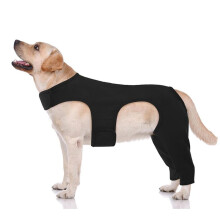 Dog Knee Brace for Torn ACL Hind Leg - Adjustable Dog Leg Braces for Both Back Legs with 4 Stabilizer S