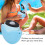 Protector solar Roll-On recargable azul 11.5x9cm 7
