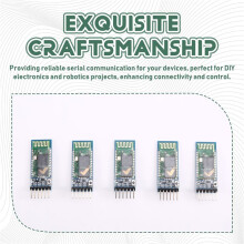 HC-05 Module Master-Slave Expansion Board Wireless Serial Communication for Projects