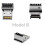 Type-E 90 Degree Computer Motherboard USB3.1 10G Front Type-C Installed Wiring Converter Connector Adapter Type B 2