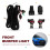Car Front Bumper Light Fog Light Set Assembly for  Yaris 2018-2020 5