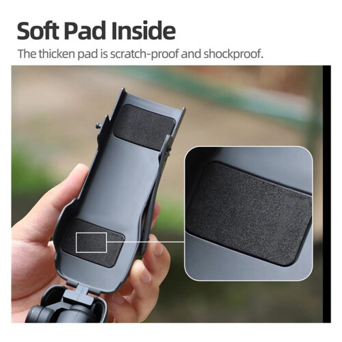 For  Osmo Pocket 3 Protective Case Camera Lens Screen Protector Anti-Fall Flip Cover Quick Release Case Accessories 1