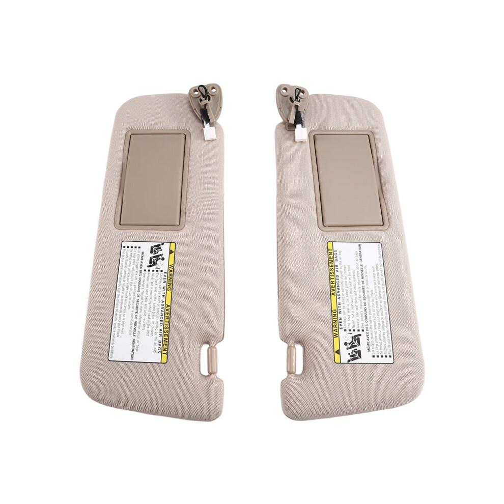852013K010qd 852023K000qd Car Sun Visor Lh Rh=1Set For Sonata 2006-2008 Beige 6033072078985