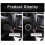 7-Key Car Wireless Steering Wheel Remote Control Button with Backlight Car Radio DVD for Android GPS Accessories Silver 5