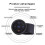 7-Key Car Wireless Steering Wheel Remote Control Button with Backlight Car Radio DVD for Android GPS Accessories Silver 2