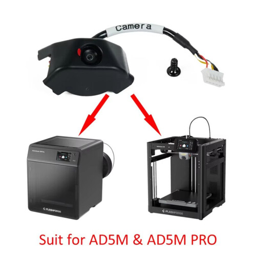 Camera Kit for Flashforge Adventurer 5M, AD5M Pro 3D Printer Accessory Enhanced Printing Precision Easy Installation 1