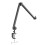 Scissor Shaped Foldable Microphone Stand with Cable Management Channel and Desktop Mounted Microphone Boom 1