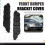 Front Bumper Bracket Cover 3W5807183 3W5807184 for   6.0L 2005-2013 5