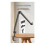 Scissor Shaped Foldable Microphone Stand with Cable Management Channel and Desktop Mounted Microphone Boom 2