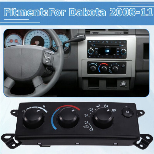 Heater Climate Control Panel Module Air Conditioning Control Panel 55056568AE 55057078AA for  Dakota 2008-2011
