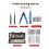 Multiple Models 3D Printer Tool Trimming Scraper Cleaning Tweezers Pliers Deburring Kit DIY 3D Printer Accessories 3