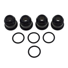 4 PCS Fuel Injector Nozzle Holder Spacer + O-Rings 90561-10018 for Tacoma 2.4L 2.7L 1995-2004