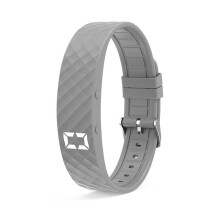 Bracelet LED Digital Clock Band Running Pedometer Monitoring Band Vibration Reminder Grey