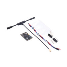 ELRS 2.4G Receiver RX Crossover Receiver Model FPV ExpressLRS with T Type Antenna Support Wifi Upgrade Drone