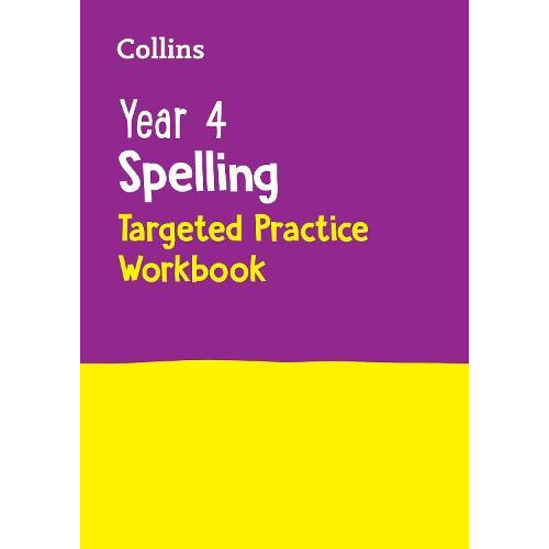 Year 4 Spelling Targeted Practice Workbook by Collins KS2 Paperback Bo