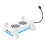 Game Console Holder Cooling Fan 3Gear Adjustment Game Console Holder Cooling System with Color Light for  Series S B 1