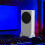 Game Console Holder Cooling Fan 3Gear Adjustment Game Console Holder Cooling System with Color Light for  Series S B 4