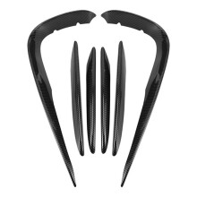 Front Bumper Spoiler Splitter Cover Grille Air Vent Trim for   E Class W213 Sport E63 2016 2017 2018