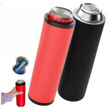 Double Reload Can Holder, Insulation Sleeve 12oz Dual Can Holder for Beer Soda Drinks, for Tailgates Parties Gifts(2MIX)