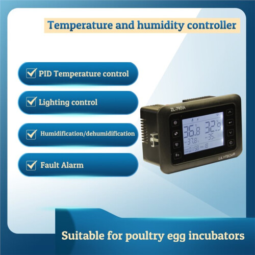 LILYTECH Incubator Fully Automatic Digital Controller 100V‑240V Large LCD Screen Small in Size Temperature Humidity Controller 1