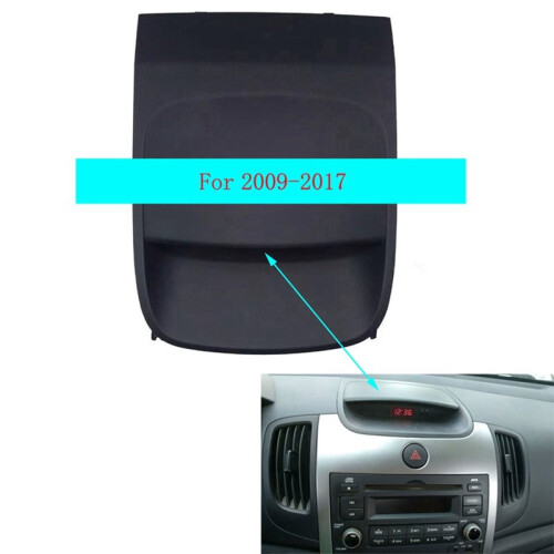For  Forte Cerato 2009-2017 Electronic Clock Trim Panel CD Frame Upper Trim Panel Center Cover