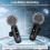 J3 Wireless Lapel Microphone USB Type-C Connector Noise Cancellation Mic for Streaming Unidirectional-Polar Pattern B 2