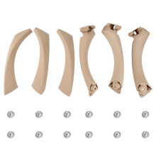 Door Pull Handle Set Replacement for  3 Series E90 E91 E92 316 318 320 325 328i 2004-2012 RHD Beige-Yellow