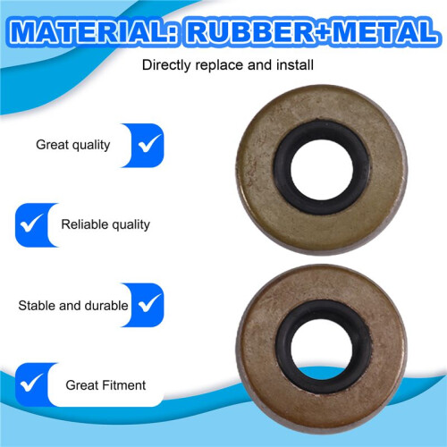 2pcs New Gearcase Oil Seal Replace 321480 0321480 Sierra 18-2028 for OMC Marine Engine 1