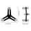 Universal Piston Ring Squaring Tool for End  Fit 2-5inch Bores, Aluminum Engine Piston Ring End  Squaring Tool 7