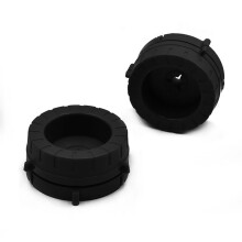 2PCS Opener Kits for Tascam NAB Hub Adapter Plastic Base Adapter Clamp for 1/4inch Reel to Reel Open Tape Recorder Black
