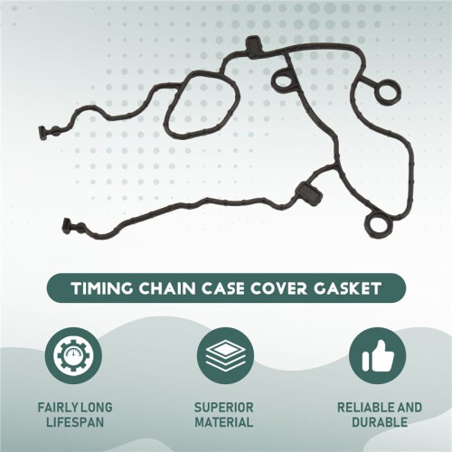 NEW Timing Chain Case Cover Gasket 68228480AA for  Ram   3.6L Engine Only 1