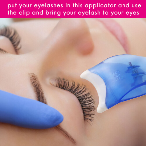 Beauty False Fake Eyelash Glue Applicator & Clip 1