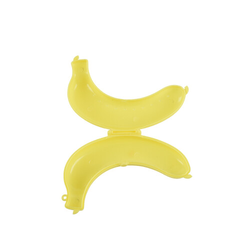 Banana Case Lunch Box Protector Container Holder Carrier Storage - Yellow 2