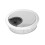 PC Computer Stainless Steel Outer Diameter 50mm Desk Grommet Cable Hole Cover 1