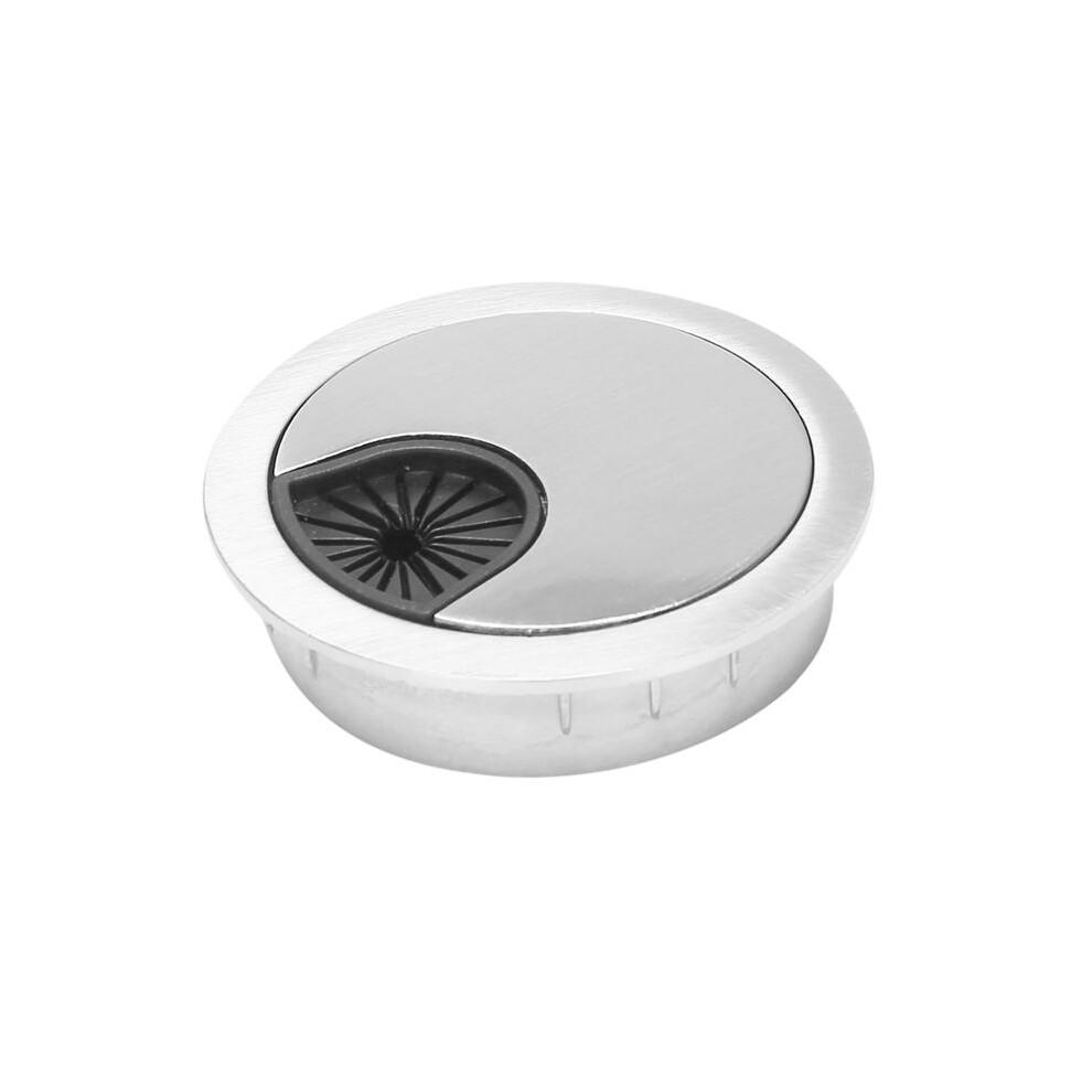 Pc Computer Stainless Steel Outer Diameter 50Mm Desk Grommet Cable Hole Cover 6032483782597