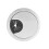 PC Computer Stainless Steel Outer Diameter 50mm Desk Grommet Cable Hole Cover 3