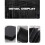 Plastic Square Tubing Tube Insert Blanking End Caps 50mm 2 inch 4 Pcs 6