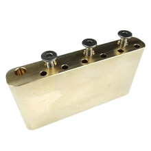 Accessoires de Base de Guitare Électrique Professionnelle, Bloc en Laiton pour Guitare Électrique, Système Trémolo, Pont, Amélioration