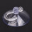 PVC Plastic Suction Cup Hook 40mm 12 Pcs Clear 3
