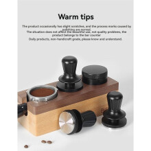 53mm Coffee Tamper Constant Force Powder Tamper Espresso Thread Tamper Powder Press Hammer Coffee Distributor