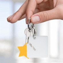 120 Pcs Key Tags Slotted Plastic Hanging Tags 1.5 Inch White Tags with Metal Snap Hooks for Key Cabinets Boxes Lockers