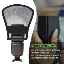 Flash Diffusor / Reflektor Für  Speedlite Sb-600, Sb-800, Sb-900,  Speedlite 380Ex 430Ex 550Ex 580Ex Vivita  Sunpack