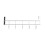 5 Hooks Over Door Home Bathroom Kitchen Coat Towel Loop Hanger Rack Holder Shelf,Silver 2