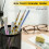 3pcs metal Pencil Lengthened Extender Holder random 4