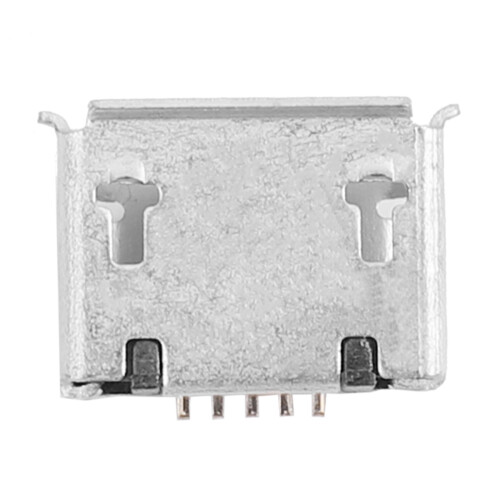 60Pcs Micro-USB Type B Female 5 Pin SMT Placement SMD DIP Socket Connector 2