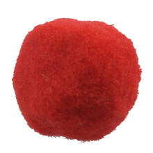 100 PièCes de Pompons Moelleux de Couleur MéLangéE pour L'Artisanat des Enfants, 20 Mm